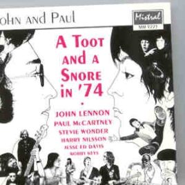 John Lennon - A Toot And A Snore 74 front cover
