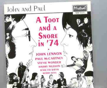 John Lennon – A Toot And A Snore 74 front cover John Lennon - A Toot And A Snore 74 front cover