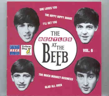 The Beatles – At The Beeb Vol. 6 ( Yellow Dog ) front cover The Beatles - At The Beeb Vol. 6 ( Yellow Dog ) front cover