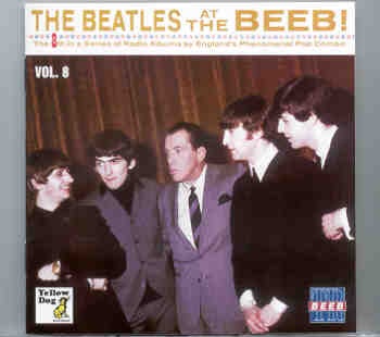 The Beatles – At The Beeb Vol. 8 ( Yellow Dog ) front cover The Beatles - At The Beeb Vol. 8 ( Yellow Dog ) front cover