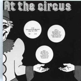Frank Zappa - At The Circus ( Live at the Circus Krone , Munich , Germany , July 1st , 1978 ) front cover