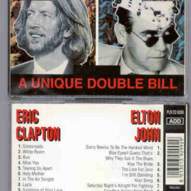 Elton John - A Unique Double Bill ( Eric Clapton - Elton John )  ( Great Dane Recs. ) ( 2 CD SET )