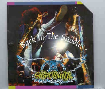 Aerosmith – Back In The Saddle ( 2 CD SET )( Donnington Park , UK. , June 4th , 1994 ) ( Banzai – Great Dane Recs ) front cover Aerosmith - Back In The Saddle ( 2 CD SET )( Donnington Park , UK. , June 4th , 1994 ) ( Banzai - Great Dane Recs ) front cover
