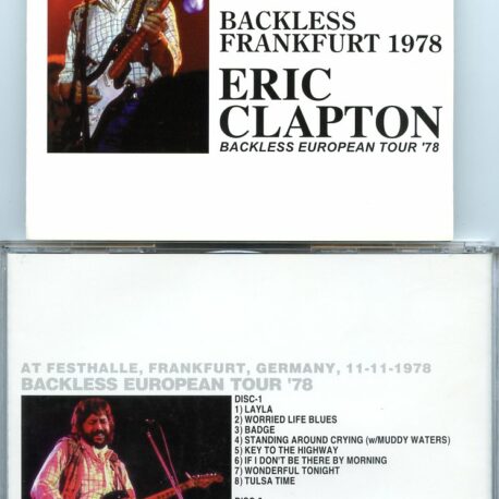 Eric Clapton – Backless Frankfurt 1978