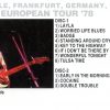 Eric Clapton – Backless Frankfurt 1978