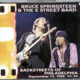 Bruce Springsteen - Backstreets Of Philadelphia ( 3 CD set ) September 13th , 1999 ) front cover