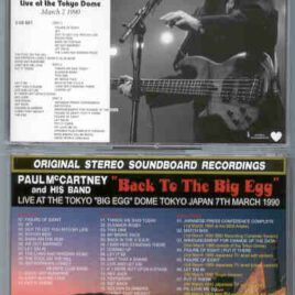Paul McCartney - Back To The Big Egg ( 3 cd set ) ( Misterclaudel ) ( Tokyo Dome , March 7th , 1990 )