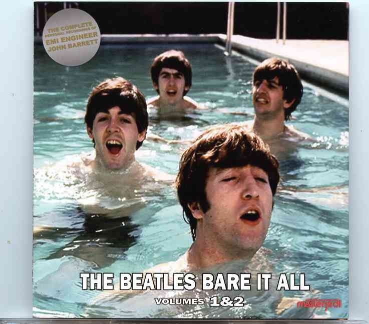 The Beatles – Bare It All Vol 1 & 2 ( 2 CD ) ( Disc1: X1 To X8, Disc2: x11-get back , x 10 ) ( 2014 Masterjedi ) front cover The Beatles - Bare It All Vol 1 & 2 ( 2 CD ) ( Disc1: X1 To X8, Disc2: x11-get back , x 10 ) ( 2014 Masterjedi ) front cover