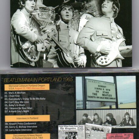 The Beatles - Beatlemania In Portland 1965 (Misterclaudel)( Aug 22nd Afternoon Show + Interviews & Documentary News Reps )