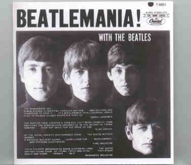 The Beatles – Beatlemania ! With The Beatles ( Canadian Capitol Release ) ( MONO ) front cover The Beatles - Beatlemania ! With The Beatles ( Canadian Capitol Release ) ( MONO ) front cover