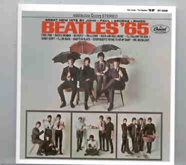 The Beatles – Beatles ’65 ( US Capitol STEREO ) front cover The Beatles - Beatles '65 ( US Capitol STEREO ) front cover