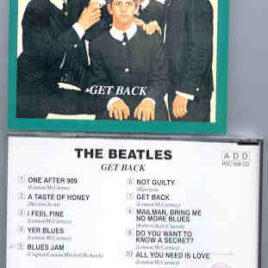 The Beatles - Beatles Get Back ( Oil Well Recs. )