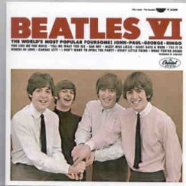 The Beatles - Beatles VI  ( US Capitol MONO ) front cover
