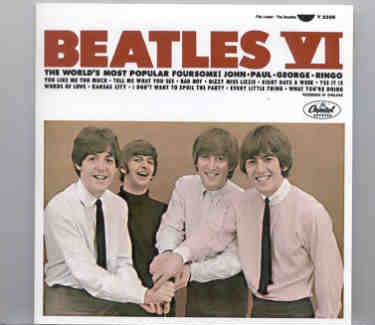 The Beatles – Beatles VI ( US Capitol MONO ) front cover The Beatles - Beatles VI ( US Capitol MONO ) front cover