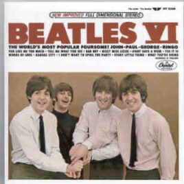 The Beatles - Beatles VI  ( US Capitol STEREO ) front cover
