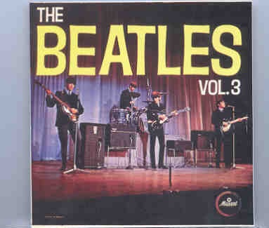 The Beatles – Beatles Vol. 3 ( BEAT ) front cover The Beatles - Beatles Vol. 3 ( BEAT ) front cover