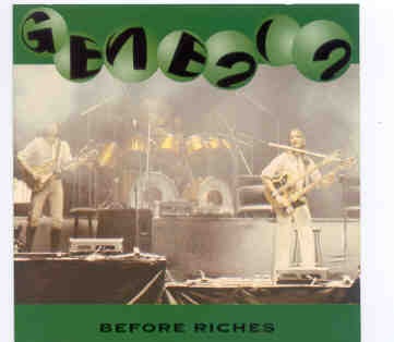P. Gabriel / GENESIS / P. Collins – Before Riches ( Silver Rarities ) ( 2 CD SET ) ( Earl’s Court , May 1977 ) front cover P. Gabriel / GENESIS / P. Collins - Before Riches ( Silver Rarities ) ( 2 CD SET ) ( Earl's Court , May 1977 ) front cover