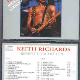 Rolling Stones - Benefit Concert 1979 ( Keith Richards - Mick Jagger )( Triangle Recs )( 2 CD!!!!! SET )