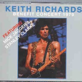 Rolling Stones - Benefit Concert 1979 ( Keith Richards - Mick Jagger )( Triangle Recs )( 2 CD SET ) front cover
