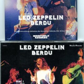 Led Zeppelin - Berdu ( 2 CD SET ) ( Moonchild Records ) ( Swing Auditorium , San Bernardino , CA , June 22nd , 1972 )