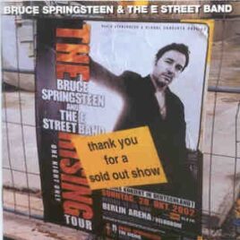 Bruce Springsteen - Berlin Night ( 2 CD set ) ( Velodrom , Berlin , Germany , Saturday , October 20th , 2002 ) front cover