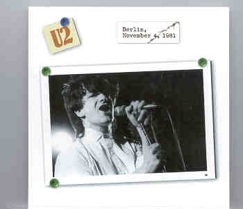 U2 – Berlin , November 4th , 1981 ( Live at Metropol , Berlin , Germany + Bonus At Roskilde July 3rd , 1982 ) front cover U2 - Berlin , November 4th , 1981 ( Live at Metropol , Berlin , Germany + Bonus At Roskilde July 3rd , 1982 ) front cover