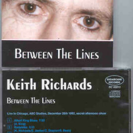 Rolling Stones - Between The Lines ( Keith Richards Live in Chicago , Dec 28th 1992 , Secret Afternoon Show Gig )