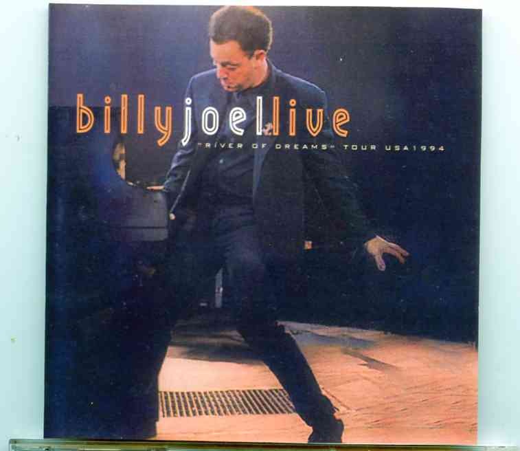 Billy Joel – Billy Joel Live River Of Dreams Tour ( Live in The USA , During the 1994 Tour ) front cover Billy Joel - Billy Joel Live River Of Dreams Tour ( Live in The USA , During the 1994 Tour ) front cover