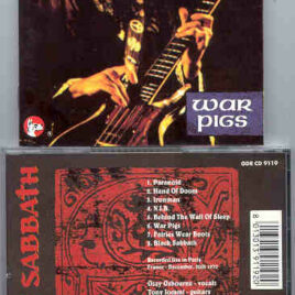 Black Sabbath - War Pigs  ( Great Dane Recs. )