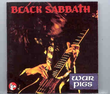Black Sabbath – War Pigs ( Great Dane Recs. ) front cover Black Sabbath - War Pigs ( Great Dane Recs. ) front cover