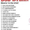 Bob Dylan - Blowin' In The Wind ( The Entertainers )