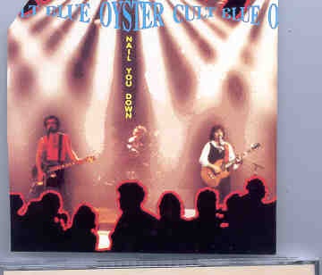 Blue Oyster Cult – Nail You Down ( Oh Boy Recs. ) front cover Blue Oyster Cult - Nail You Down ( Oh Boy Recs. ) front cover
