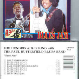 Jimi Hendrix - Blues Jam  ( W/ B.B. King and The Paul Butterfly Blues Band ) ( Alegra )