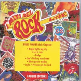 Eric Clapton - Blues Power Fabbri Editori front cover