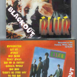 Blur - Blackout ( Live at The Factory , Milan , Italy , December 11th , 1994 )