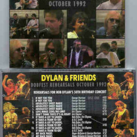 Bob Dylan - BobFest Rehearsals Oct. 1992 ( Yellow Dog ) ( 2 CD SET )( E. Clapton - G. Harrison - N. Young )
