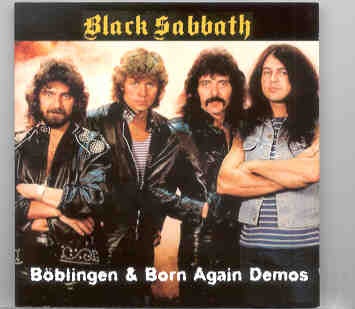 Black Sabbath – Boblingen 1983 & Born Again Demos ( 2 CD set ) ( Swingin Pig ) front cover Black Sabbath - Boblingen 1983 & Born Again Demos ( 2 CD set ) ( Swingin Pig ) front cover