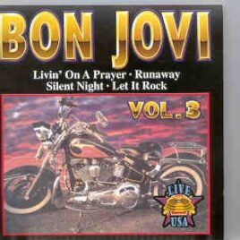 Bon Jovi - Bon Jovi LIVE IN USA Vol. 3 front cover
