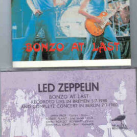 Led Zeppelin - Bonzo At Last ( Seagull ) ( 2 CD set ) ( Berlin 5/7/80 & Complete Concert in Berlin 7/7/1980 )