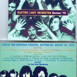 Electric Light Orchestra - Boston 76 ( 2 CD ) ( Live at the Orpheum Theatre , Boston , MA , March 19th , 1976 )