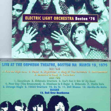 Electric Light Orchestra - Boston 76 ( 2 CD ) ( Live at the Orpheum Theatre , Boston , MA , March 19th , 1976 )