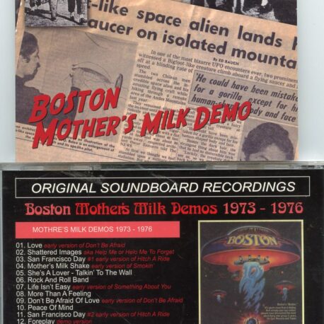Boston - Mother Milk Demos ( 1973 - 1976 ) ( Beantown Records 2014 )
