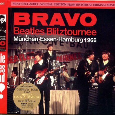 The Beatles - Bravo Britztournee 1966 Germany Tour ( 3 CD + 3 DVD SET With Slipcase) ( Misterclaudel )