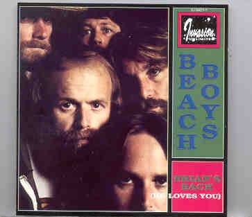 The Beach Boys – Brian’s Back ( He Loves You ) front cover The Beach Boys - Brian's Back ( He Loves You ) front cover