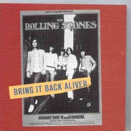 Rolling Stones - Bring It Back Aliver front cover