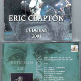 Eric Clapton - Budokan 2001 ( Tokyo 2001 , December 4th , 2001 ) ( 2 CD set )