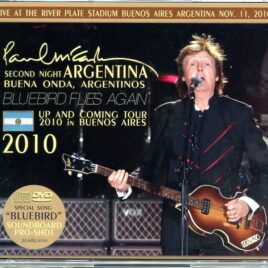 Paul McCartney Second Night Argentina – Buena Onda, Argentinos 2010 (2 CD + 1 DVD) front cover