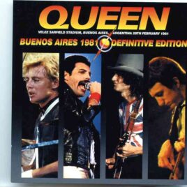 Queen - Buenos Aires 1981 Definitive Edition ( 2 CD SET )( Velez Sarsfield Stadium , Buenos Aires , Argentina , February 28th , 1981 ) front cover
