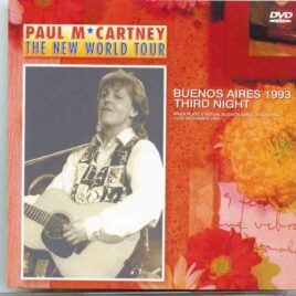 DVD Paul McCartney - Buenos Aires 1993 ( Third Night ) front cover