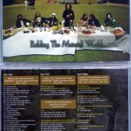 George Harrison - Building The Material World (3CD Set) ( Misterclaudel ) ( Recording Sessions plus Dylan at Columbia Studios 1970 )